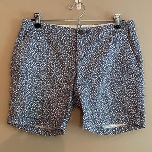 EUC, Old Navy Blue Floral Shorts, Size 2